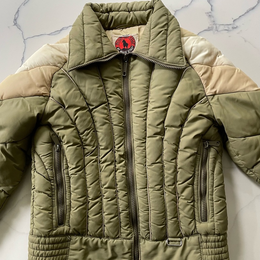 Vintage Mountain Goat by White Stag Puffer Ski Jacket